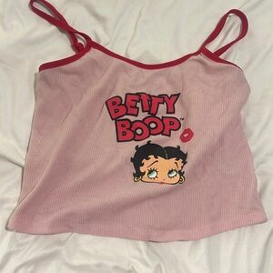 small betty boop pajama shirt